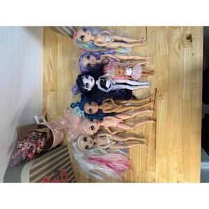 Rainbow high/shadow high TLC lot of 7 dolls